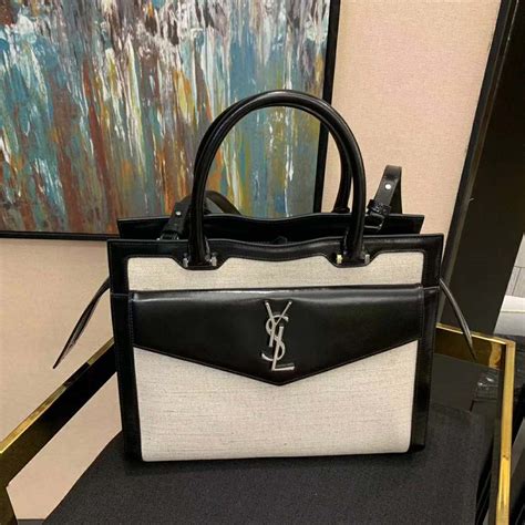 uptown tote ysl|saint laurent large shopping tote.